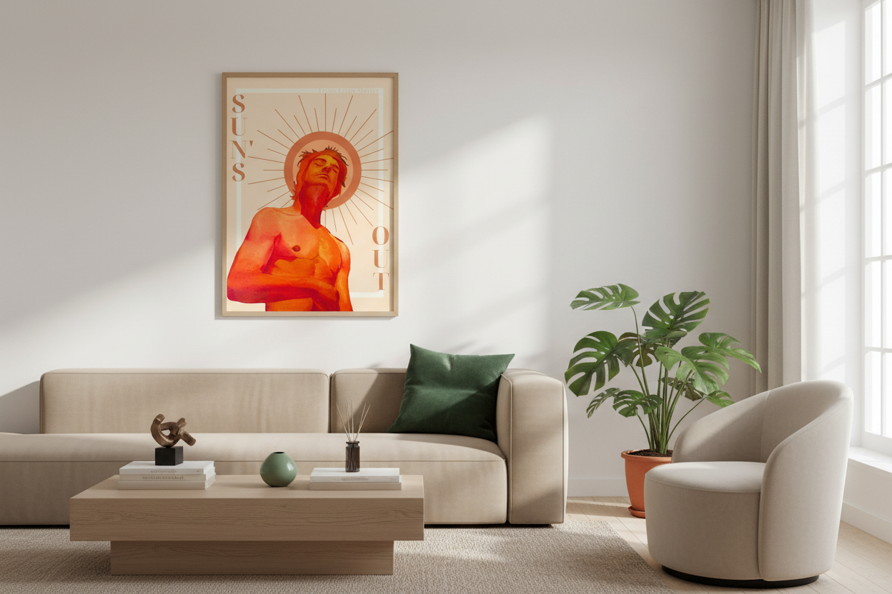 DIN A2 (42 x 59,4 cm), Prints Sun's Out - Limited Edition Fine Art Print