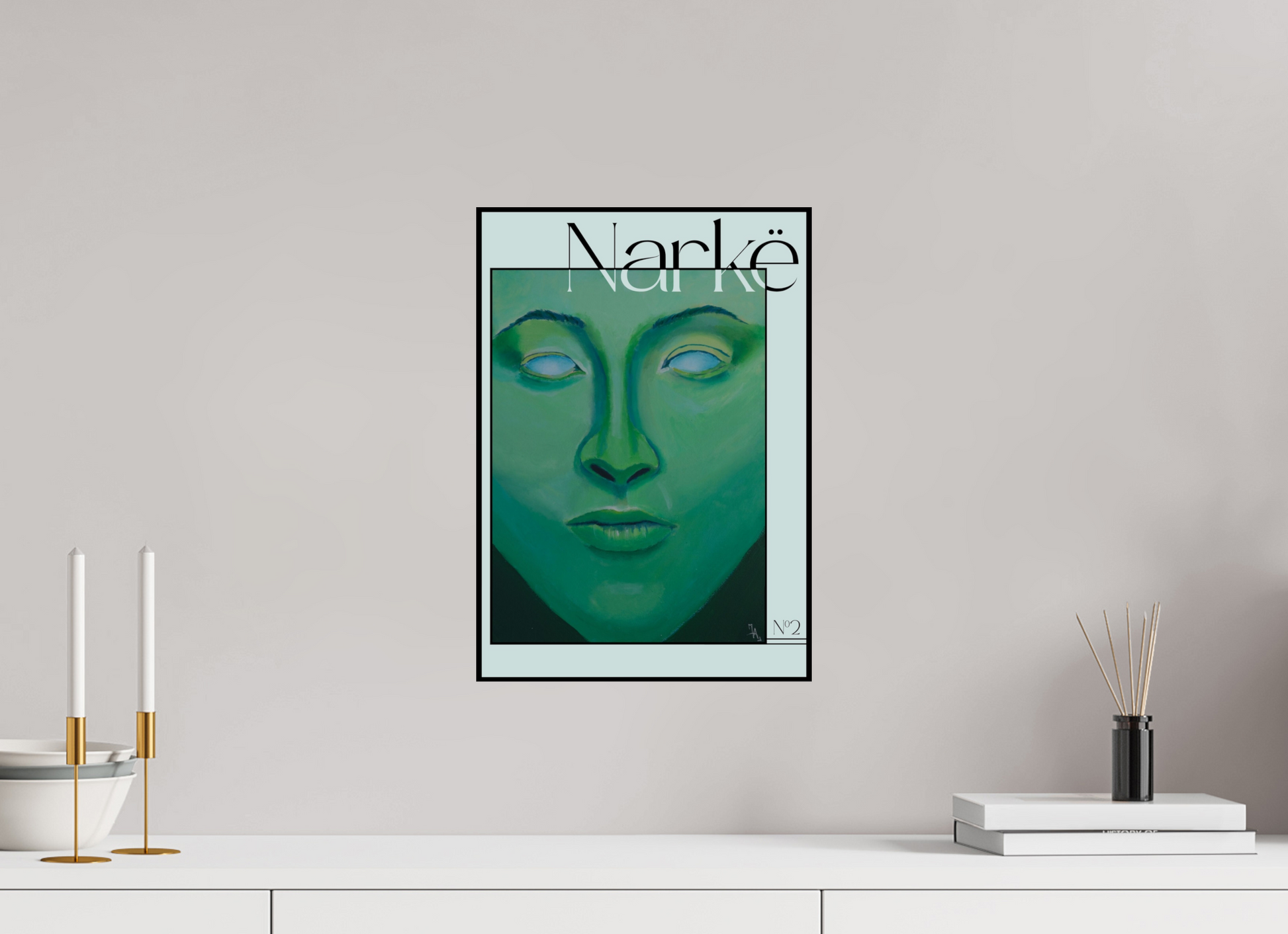 DIN A3 (29,7 x 42 cm), Prints Narkë - Limited Collector's Print